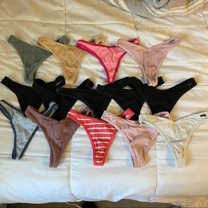 Victoria Secret Pink Thong Bundle